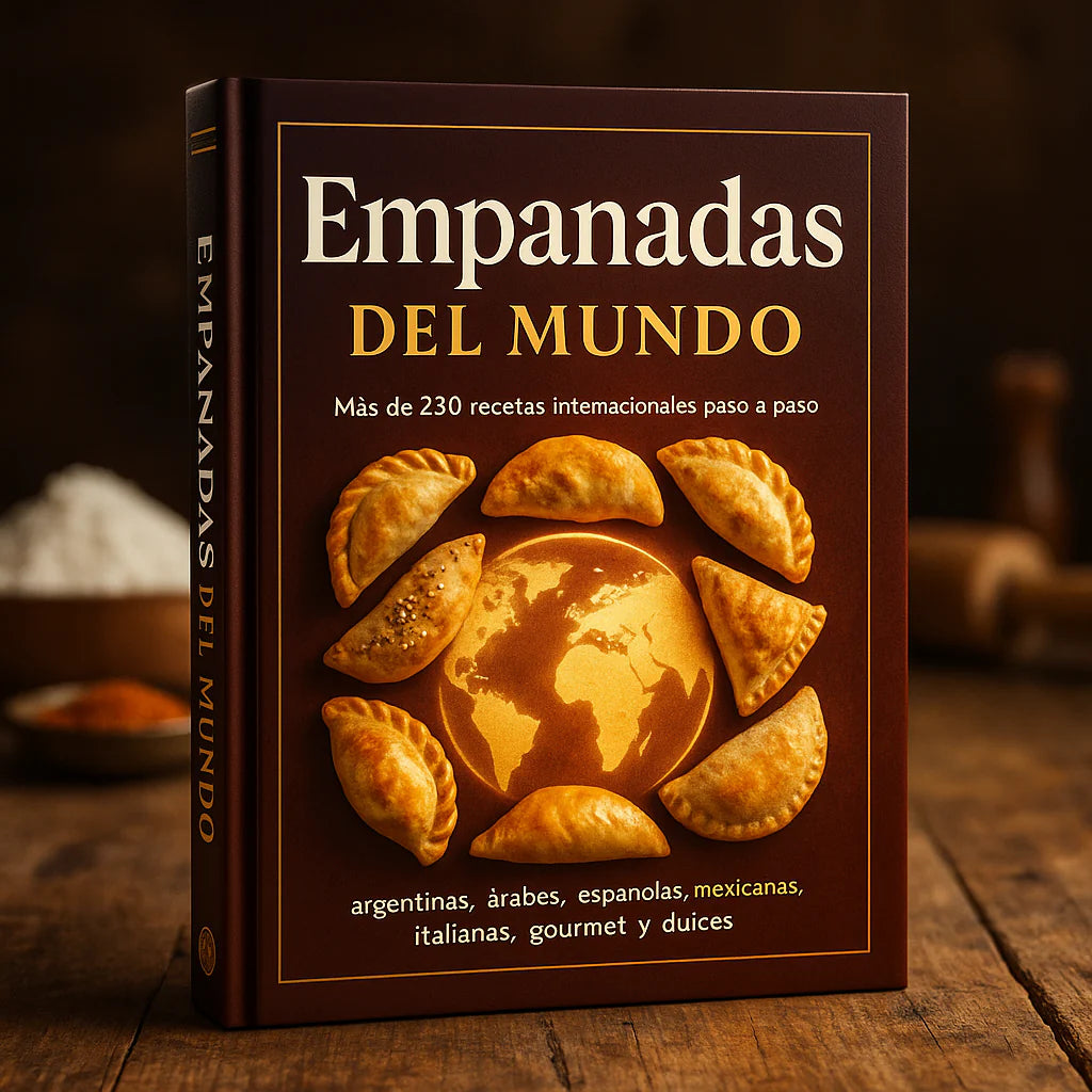 EMPANADAS DEL MUNDO APRENDE A HACER EMPANADAS IRRESISTIBLES + 7 BONUS DE REGALO